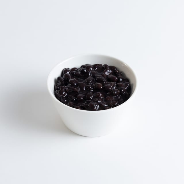 Black beans.