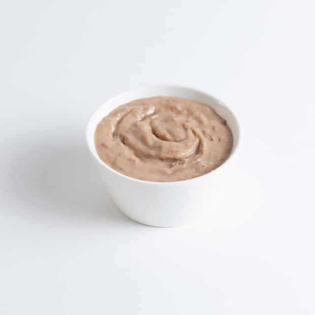 Refried beans.