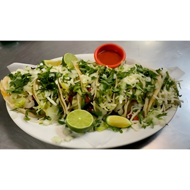 Taco platter.