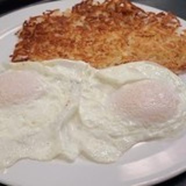 Two eggs.