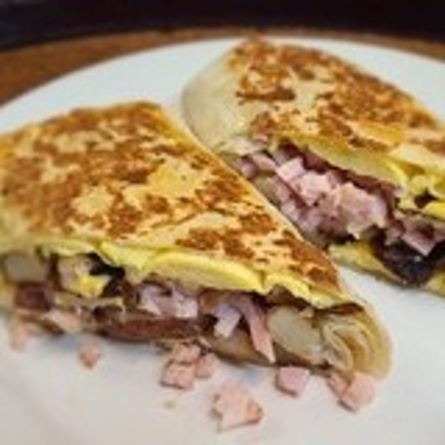 Breakfast burrito.