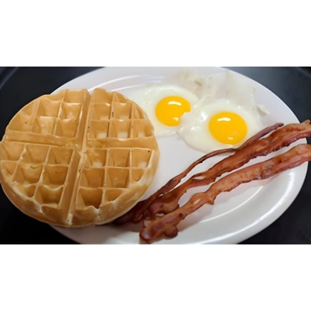 Waffle combo.