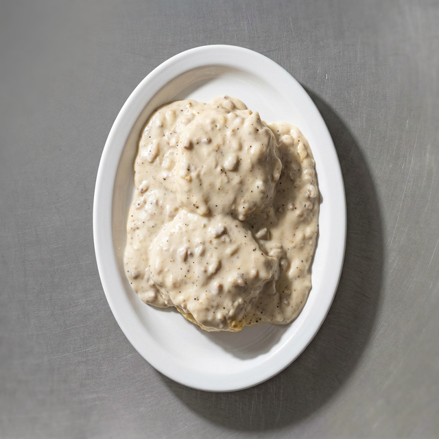Biscuits & gravy.