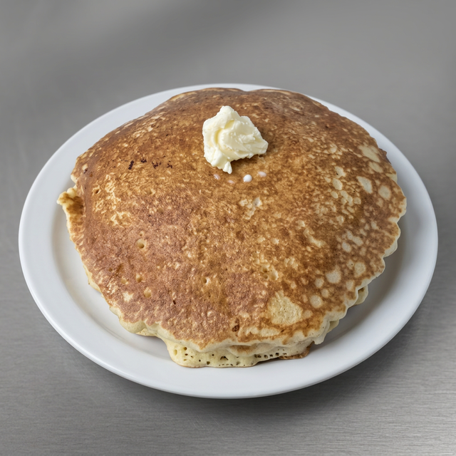 3 pancakes.