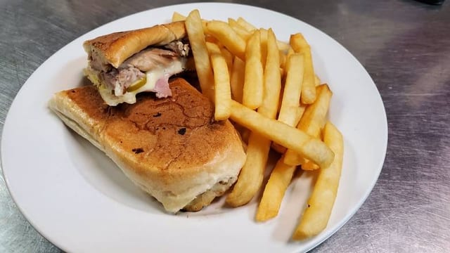 Cuban sandwich.