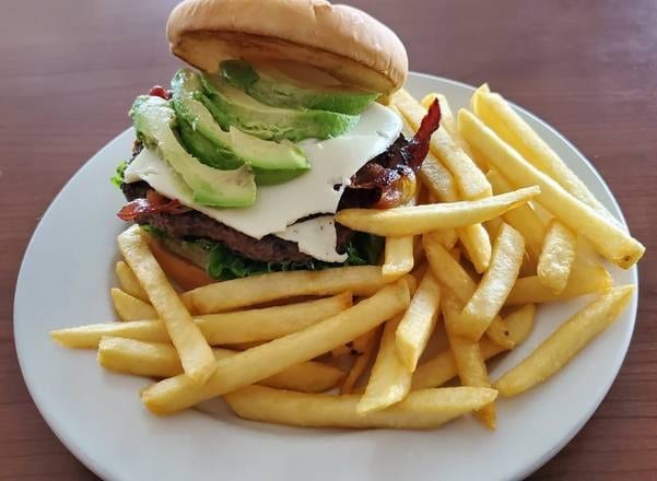 Avocado burger.
